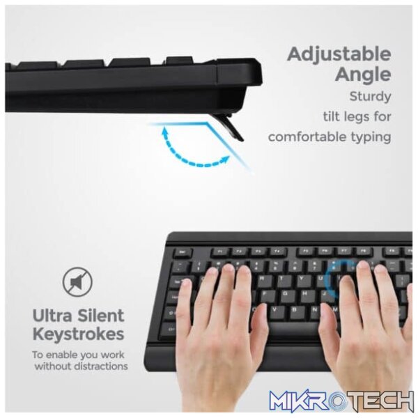 Wired USB Desktop Keyboard - KB170 - Image 5